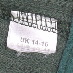 Womens UK Size 14 LTS Green Basic Jacket