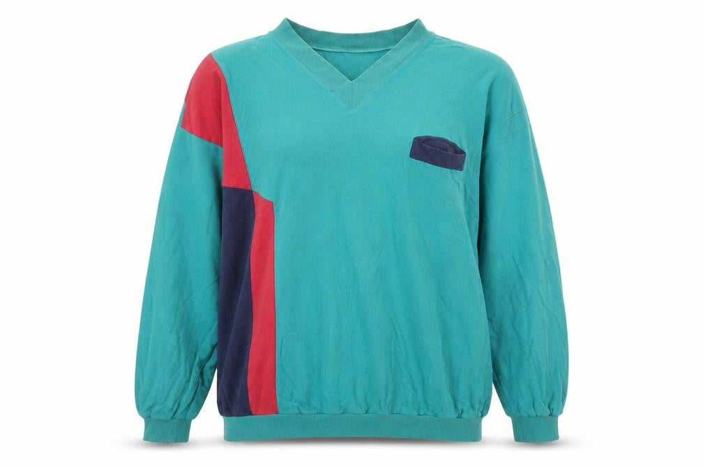 Womens UK Size L Key Elements Multicoloured Pullover Sweatshirt