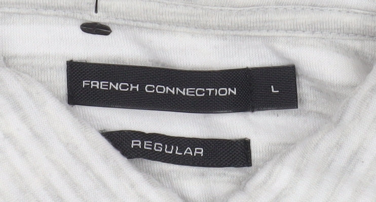 Mens UK Size L French Connection Cotton Blend Polo Shirt