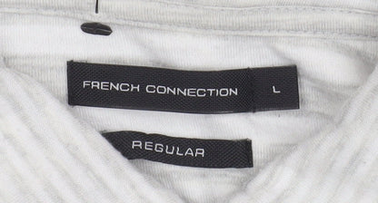 Mens UK Size L French Connection Cotton Blend Polo Shirt