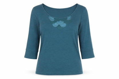 Womens UK Size L Banana Republic Blue Basic T-Shirt