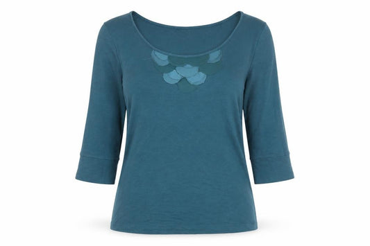 Womens UK Size L Banana Republic Blue Basic T-Shirt