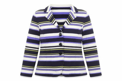 Womens UK Size 18 FRANK WALDER Multicoloured Basic Jacket