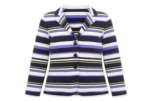 Womens UK Size 18 FRANK WALDER Multicoloured Basic Jacket