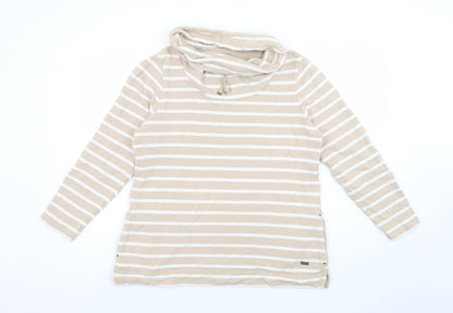 Womens UK Size 14 DASH Beige Pullover Sweatshirt