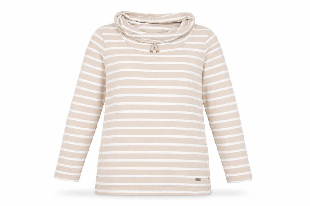Womens UK Size 14 DASH Beige Pullover Sweatshirt