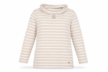 Womens UK Size 14 DASH Beige Pullover Sweatshirt