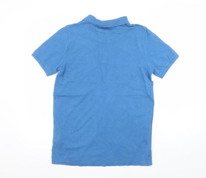Boys UK Size 12-13 Years Original Penguin Blue Basic Polo