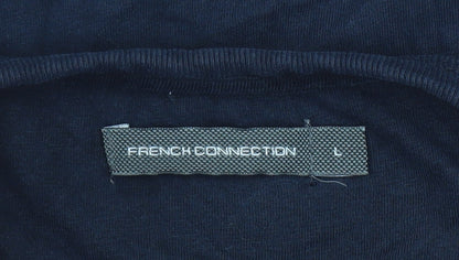 Mens UK Size L French Connection Blue  T-Shirt