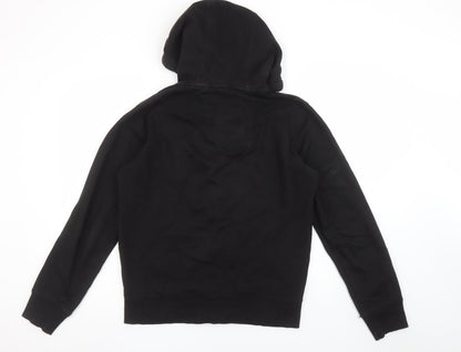 Mens UK Size S Drift King Black Full Zip Hoodie