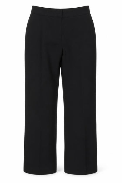 Womens UK Size 18 MNG Regular Fit Business Formal Workwear Black Trousers