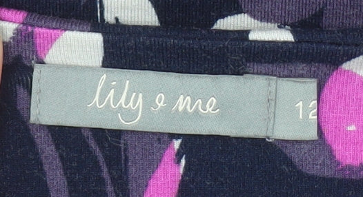 Womens UK Size 12 Lily and Me A-Line Jersey Skirt