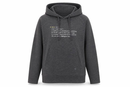 Womens UK Size XS Manuka Life Grey Pullover Hoodie
