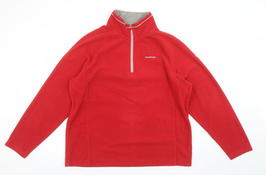 Mens UK Size XL Craghoppers Red Pullover Sweatshirt