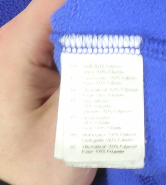 Helly Hansen Women's Blue Full Zip Fleece Jacket S