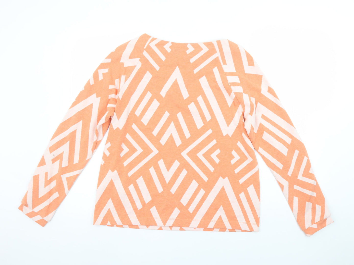 Womens UK Size 12 Street One Orange Pullover Sweatshirt