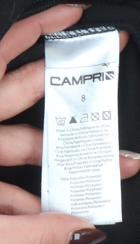 Womens UK Size 8 Campri Black Basic Jacket