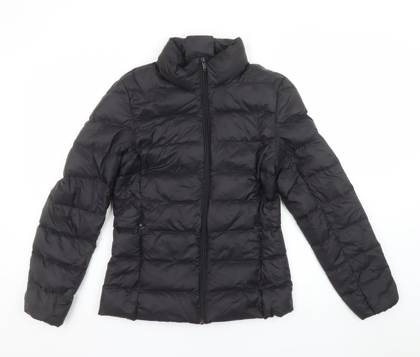 Marks and Spencer Women's Black Size 6 Puffer Jacket Down Filled