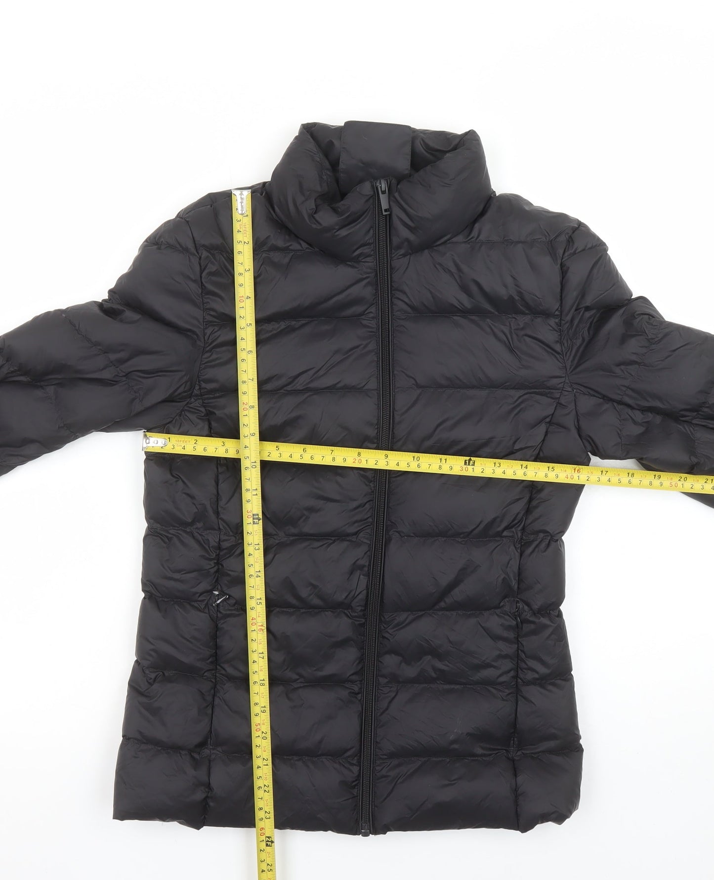 Marks and Spencer Women's Black Size 6 Puffer Jacket Down Filled