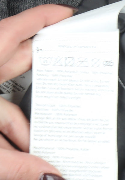 Regatta Great Outdoors Womens Grey Hooded Long Parka Coat Size 8