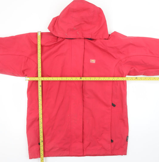 Womens UK Size M Trespass Red Rain Coat