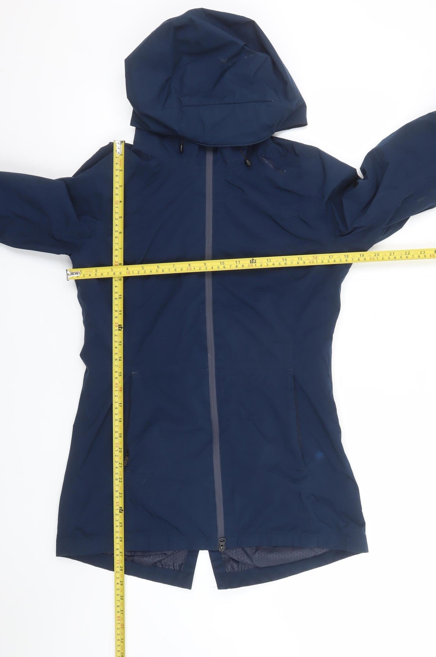 Womens UK Size 8 Regatta Blue Rain Coat