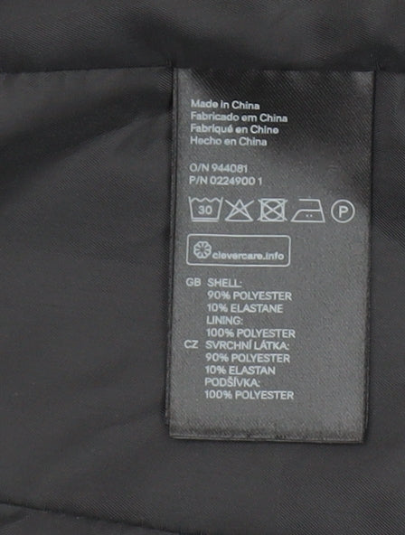 H&M Women’s Black Slim Fit Single-Breasted Blazer Size 4