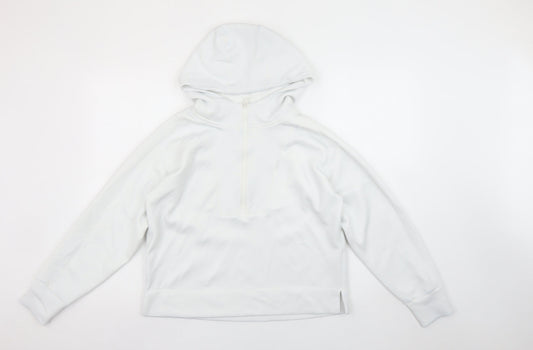 Womens UK Size S Reiss White Pullover Hoodie