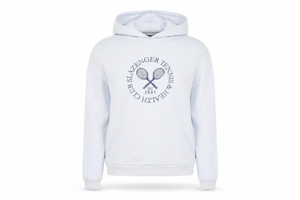 Womens UK Size 8 Slazenger White Pullover Hoodie