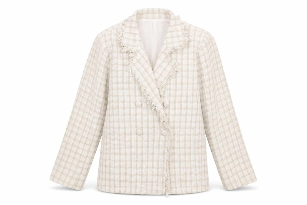 Womens UK Size 18 Boohoo Regular Beige Blazer
