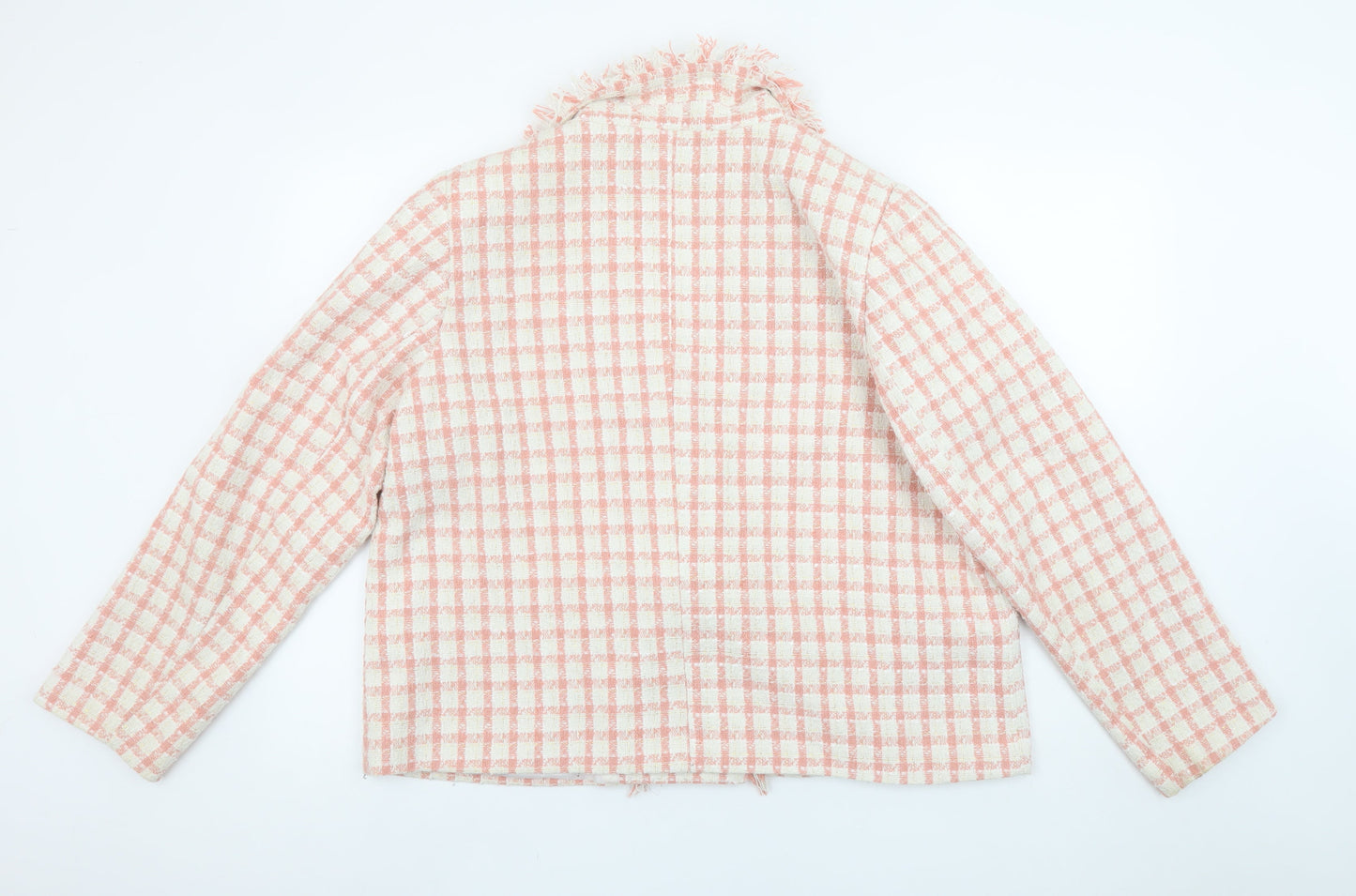 Womens UK Size 18 Boohoo Regular Pink Blazer