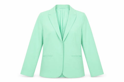 Womens UK Size 10 Marks and Spencer Regular Green Blazer