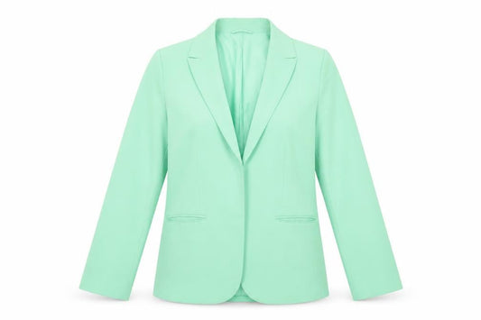 Womens UK Size 10 Marks and Spencer Regular Green Blazer