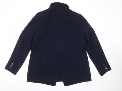 Marks and Spencer Women’s Blue Tailored Fit Blazer Size 16