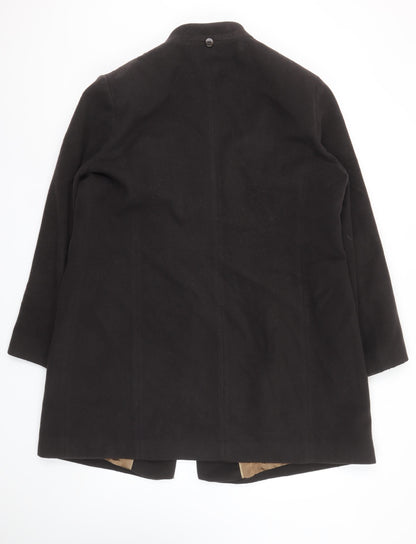 Womens UK Size 16 Windsmoor Black Overcoat