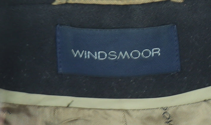 Womens UK Size 16 Windsmoor Black Overcoat