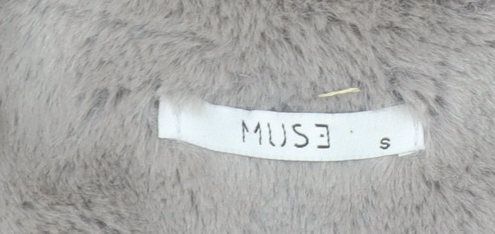 Womens UK Size S Muse Grey Puffer Jacket