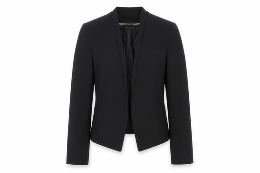 Womens UK Size 4 Topshop Petites Black Blazer