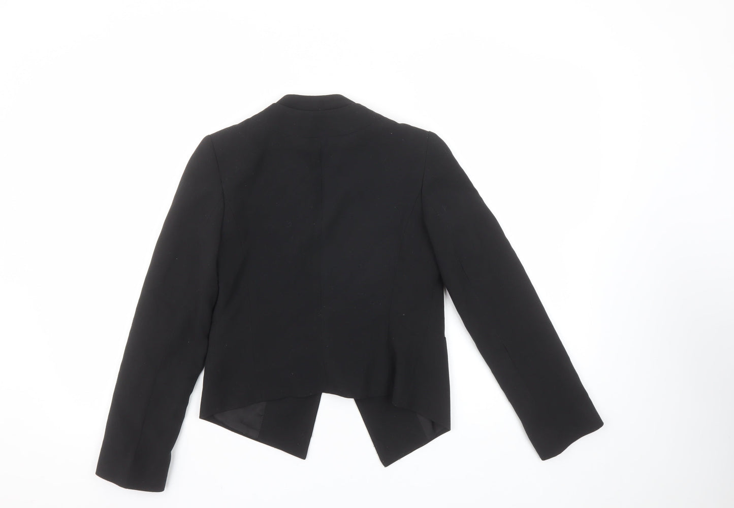 Womens UK Size 4 Topshop Petites Black Blazer