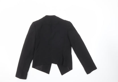 Womens UK Size 4 Topshop Petites Black Blazer