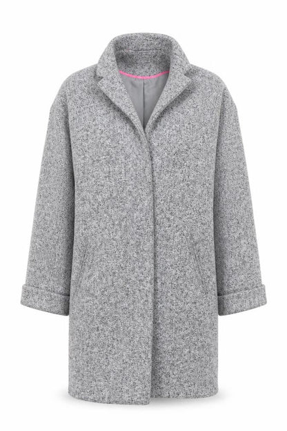 Womens UK Size XS Oasis Grey Overcoat