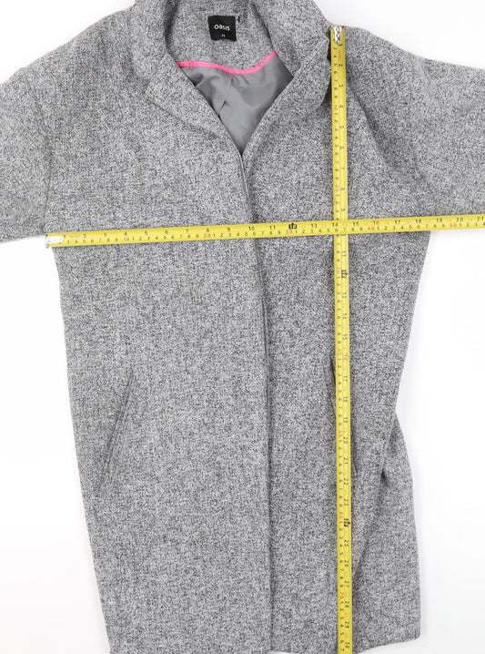 Womens UK Size XS Oasis Grey Overcoat