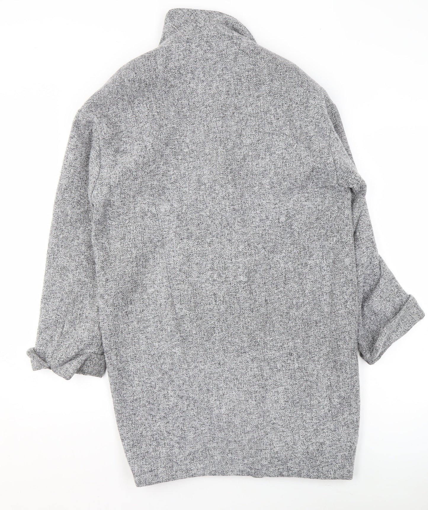 Womens UK Size XS Oasis Grey Overcoat