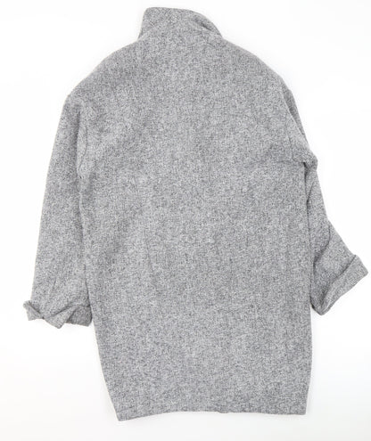 Womens UK Size XS Oasis Grey Overcoat