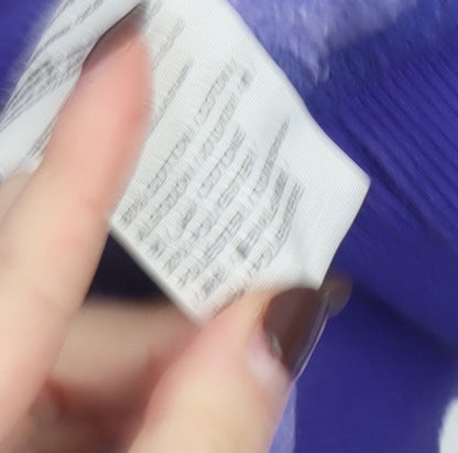 Superdry Women's Purple Graphic Pullover Hoodie Small