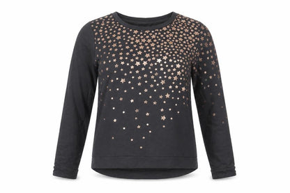 Womens UK Size M Oasis Black Pullover Sweatshirt