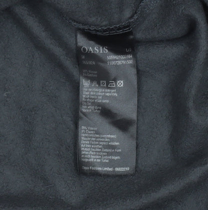 Womens UK Size M Oasis Black Pullover Sweatshirt