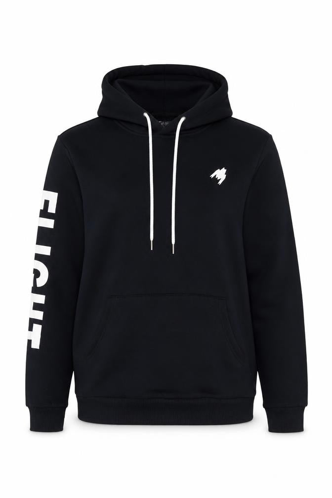 Womens UK Size S SheIn Black Pullover Hoodie