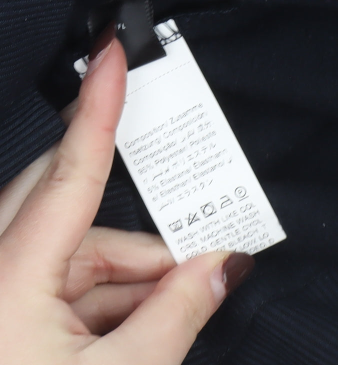 SHEIN Women's Black Pullover Hoodie Size S Flight Print Sweatshirt