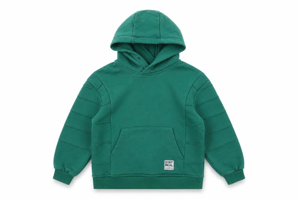 Boys UK Size 9 Years Haykids Club Green Pullover Hoodie
